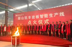 力泰攜手四川凱豐再添新作，高端巖板/大板智能整線成功點火!