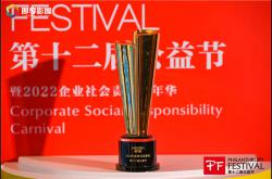 共奏公益強音！恒潔榮獲“2022年度責任品牌獎”