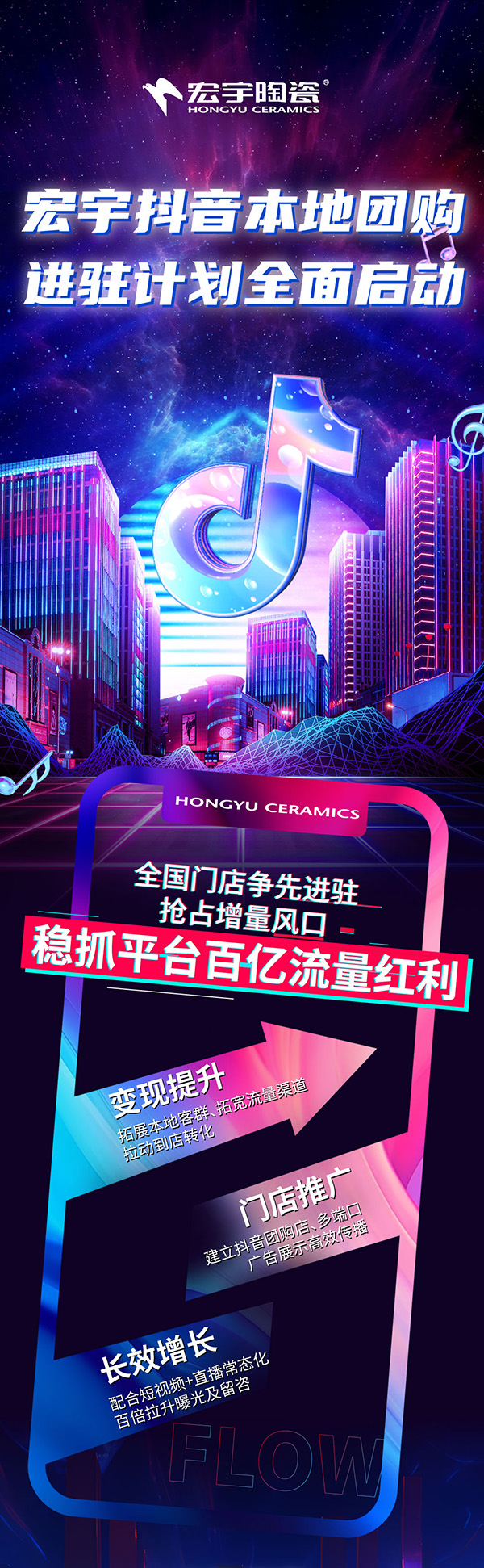 穩(wěn)抓百億流量紅利！宏宇抖音本地團購矩陣，邀你進入Next level！